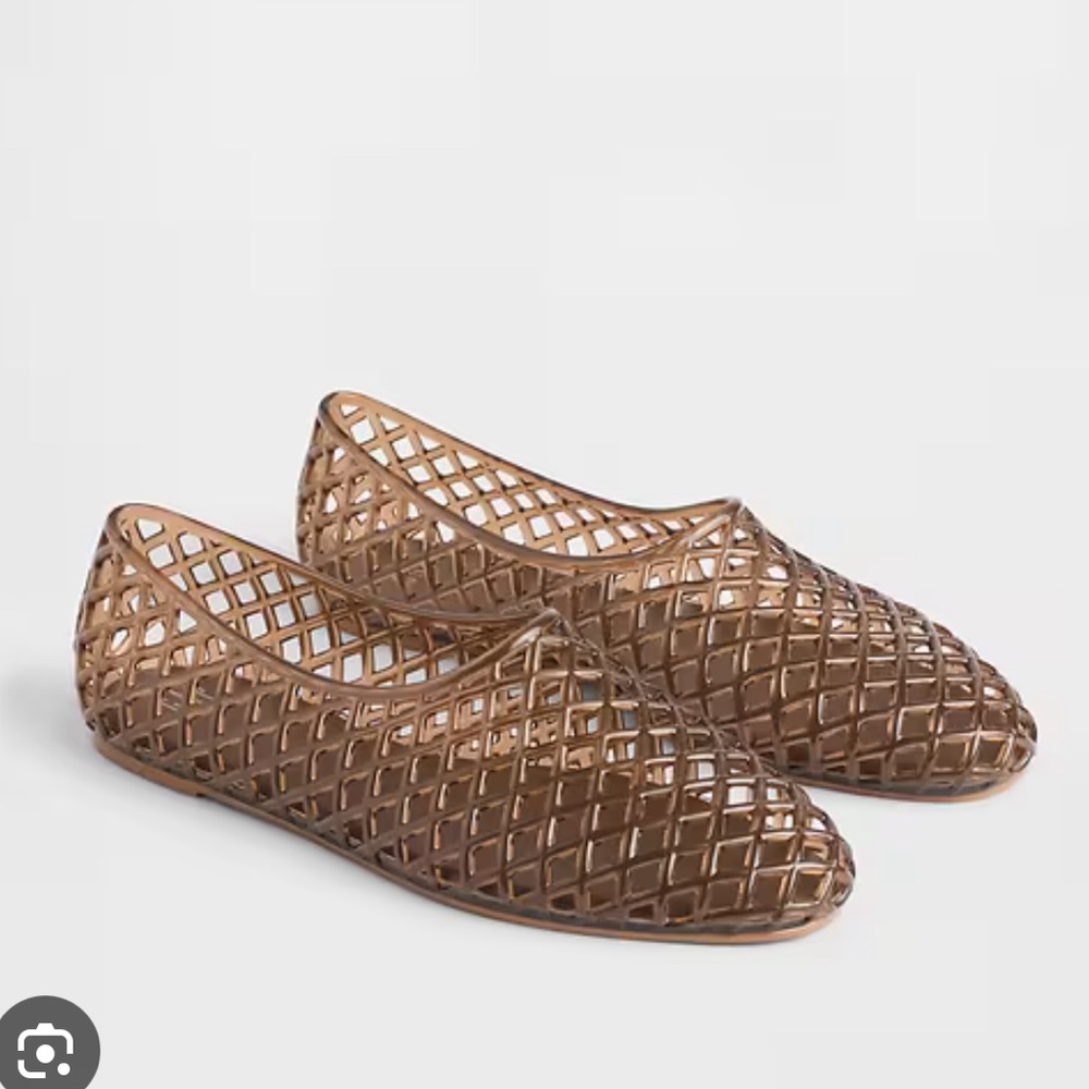 GAP Brown Jelly Ballet Flats NWT